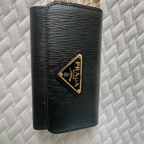Authentic Prada card case. New never used.Certificate of authenticity included. - Picture 2 of 5